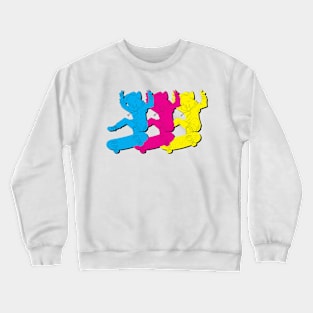 Rad Vibes (CMYK Version) Crewneck Sweatshirt